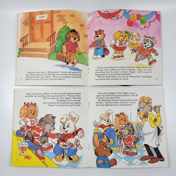 The Get Along Gang New Neighbor Big Bully Read Along Book & Vinyl Record‎ - Picture 7 of 9